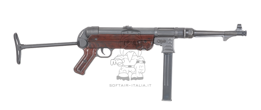 MP40 Oxidized Ancient Full Steel & Metal Bakelite Brown 1 Joule V3 AEG by AGM