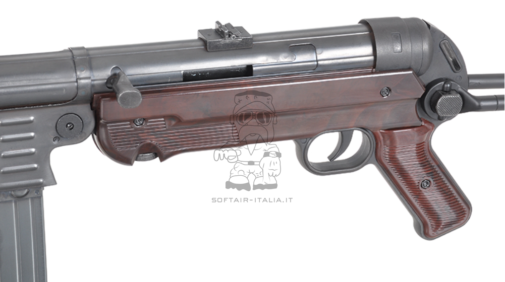 MP40 Oxidized Ancient Full Steel & Metal Bakelite Brown 1 Joule V3 AEG by AGM