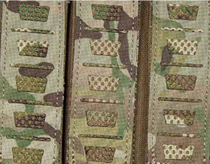 MP5 - MP7 Dagger 5 Magazines Pouch MC Multicam MOLLE Front Panel Porta Caricatori by CORSO Tactical
