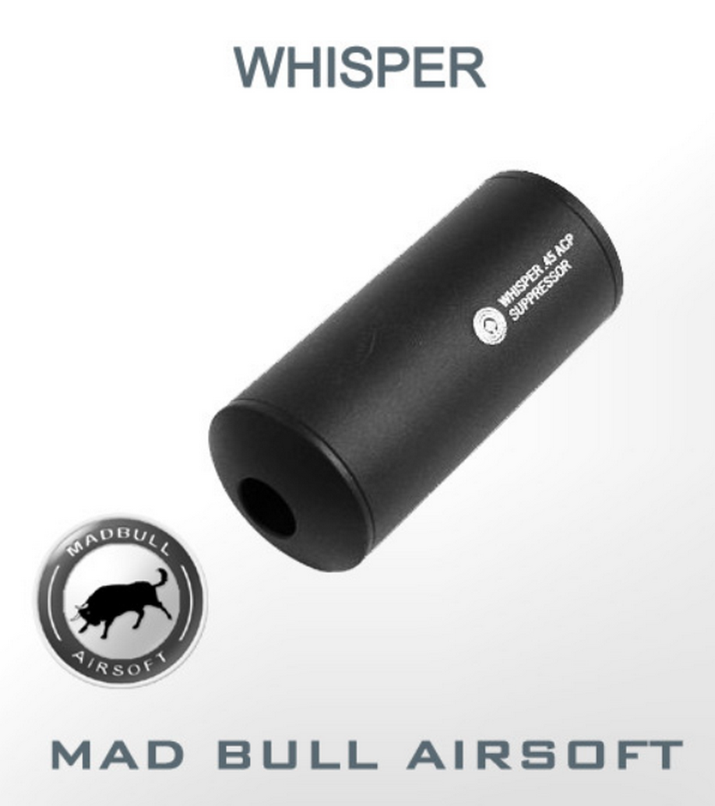 MadBull Whisper .45 ACP Compact Suppressor Style by MadBull