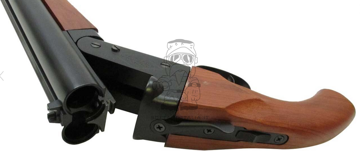 Mad Max Long Sawed Off Long Barrel Gas Shotgun Full Wood & Metal by HWASAN