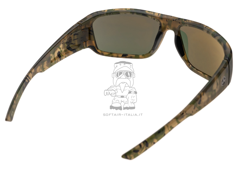 Magpul Ballistic ANSI Z87+ and MIL-PRF 32432 Camo Frame Grey Green Lens Rift Glasses by Magpul