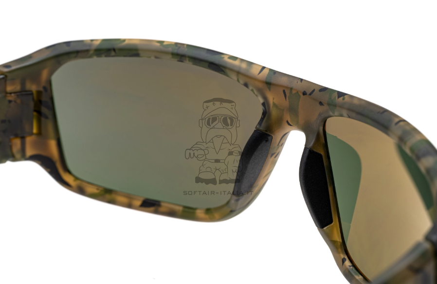 Magpul Ballistic ANSI Z87+ and MIL-PRF 32432 Camo Frame Grey Green Lens Rift Glasses by Magpul