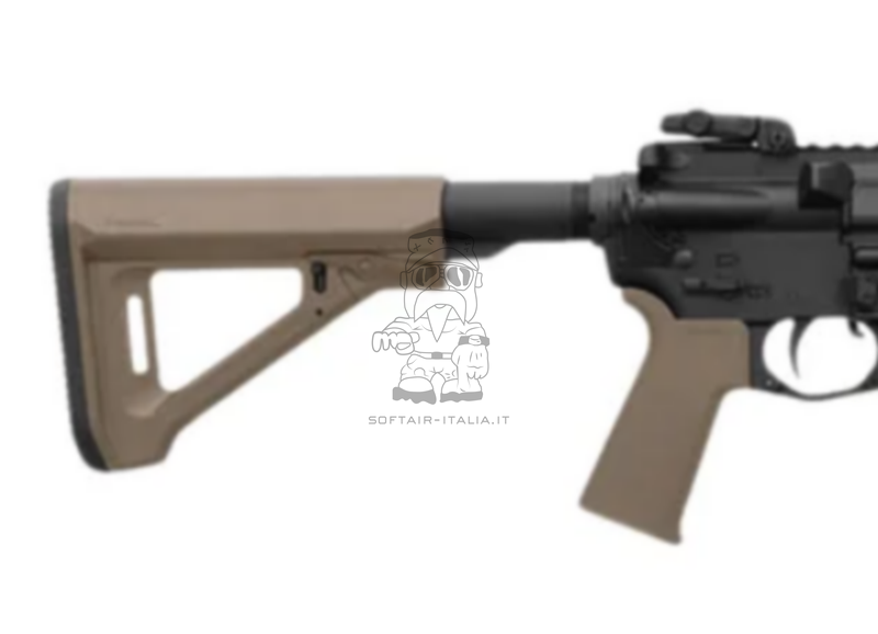 Magpul MOE RL Reversed Lever Tan Mil-Spec Carbine Stock Calcio Retrattile by Magpul