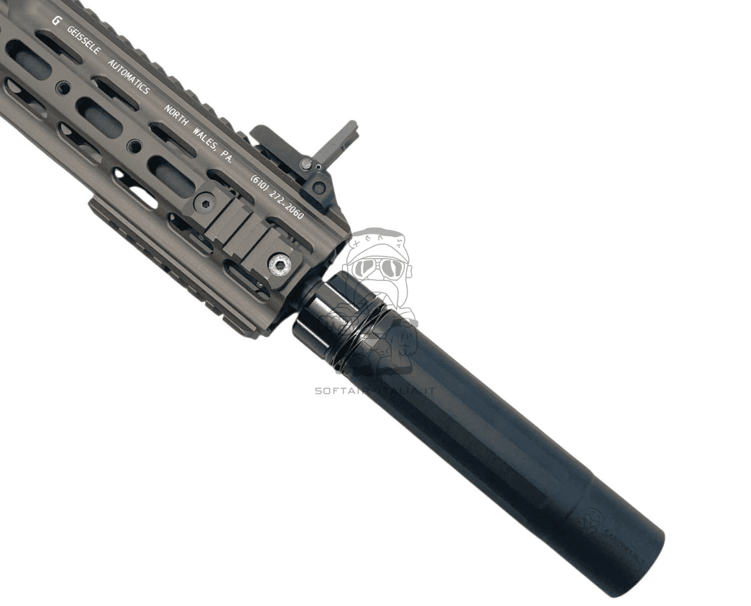 Martina Dead Air Airsoft Sound Suppressor - Barrel Extension 14mm CCW Silenziatore Softair by Martina