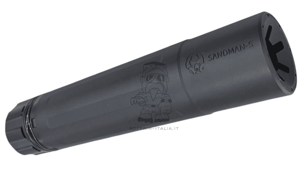 Martina Dead Air Airsoft Sound Suppressor - Barrel Extension 14mm CCW Silenziatore Softair by Martina