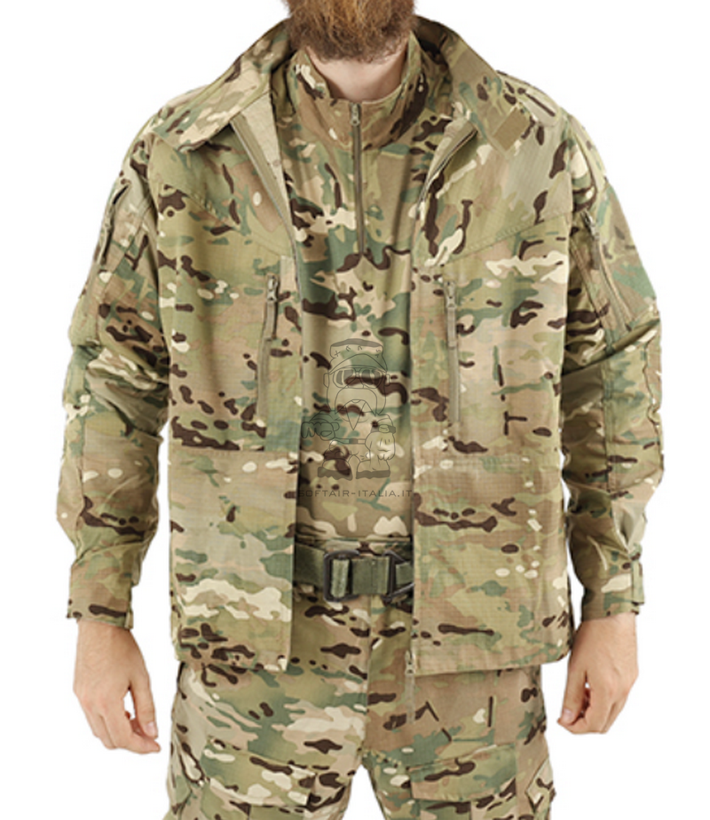 Multicam SLAV 3 Ripstop Clothing Items Uiform Set Kit Giacca - Combat - Pantalone Multicamo Taglia XL by 8Fields