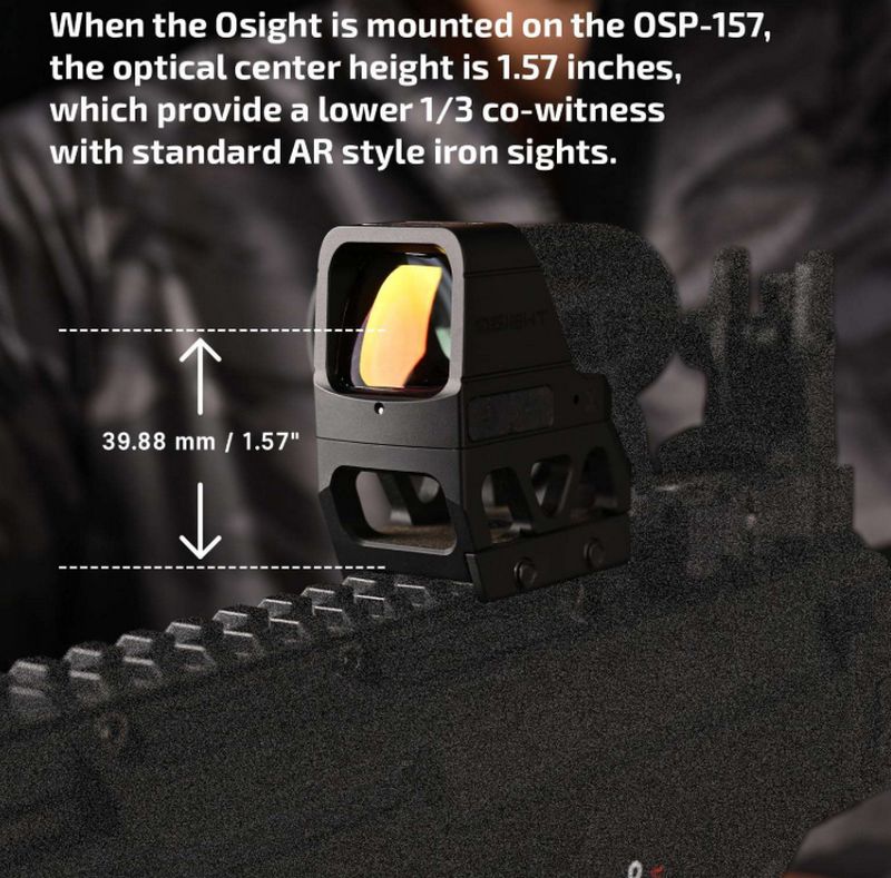 Osight Picatinny Mount OSP-157 For Osight X by Osight