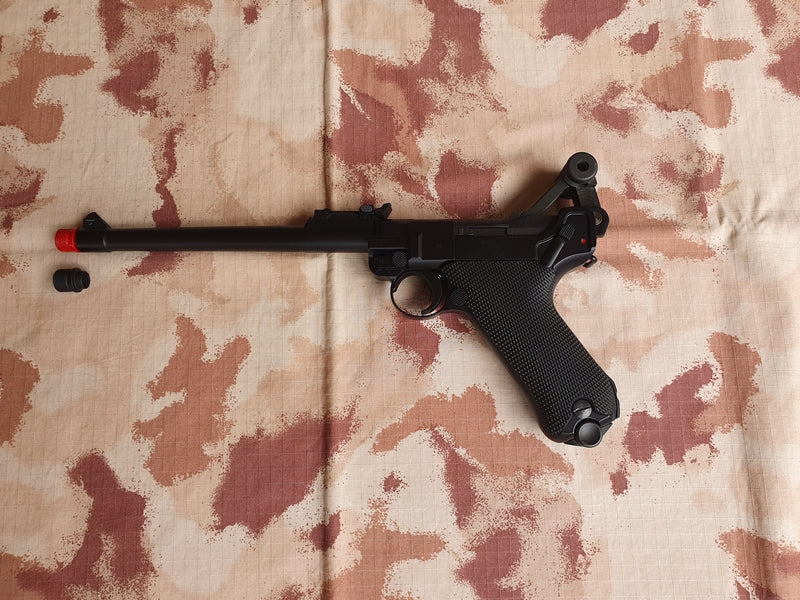 P08 8" L Full Metal GBB by We