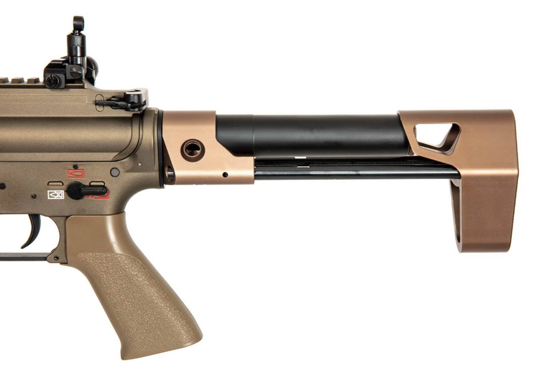 PDW HK M4 Carbine Style Bronze Version 11,1v Lipo Ready AEG Full Metal by Double Bell