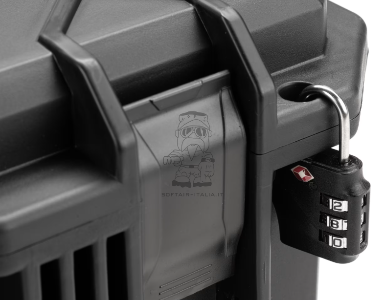 Pistol x 5 & Magazines x 10 Polymer Hard Multi Pistol Case by Nimrod