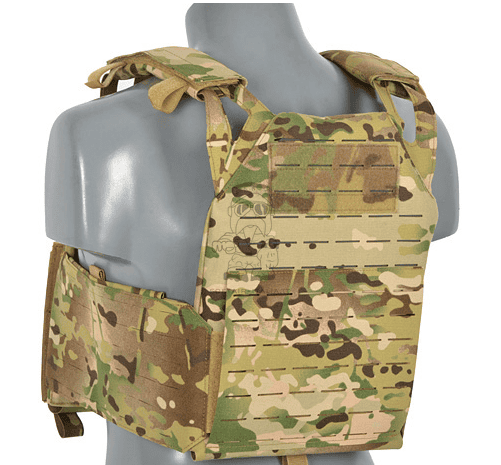 Plate Carrier - Body Armour MC Multicam Laser Cut Buckle Up M4 - AK Pouches 1000D Nylon by 8Fields