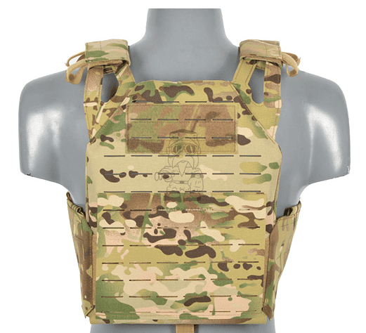 Plate Carrier - Body Armour MC Multicam Laser Cut Buckle Up M4 - AK Pouches 1000D Nylon by 8Fields