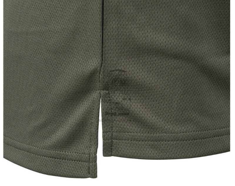 Polo Quick Dry Zip Tactical Ranger Green by 101 Inc
