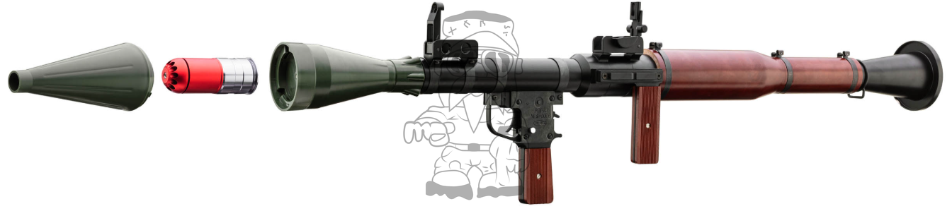 RPG-7  Metal Rocket Launcher Lancia Razzi in Metallo by Arrow Dymanic