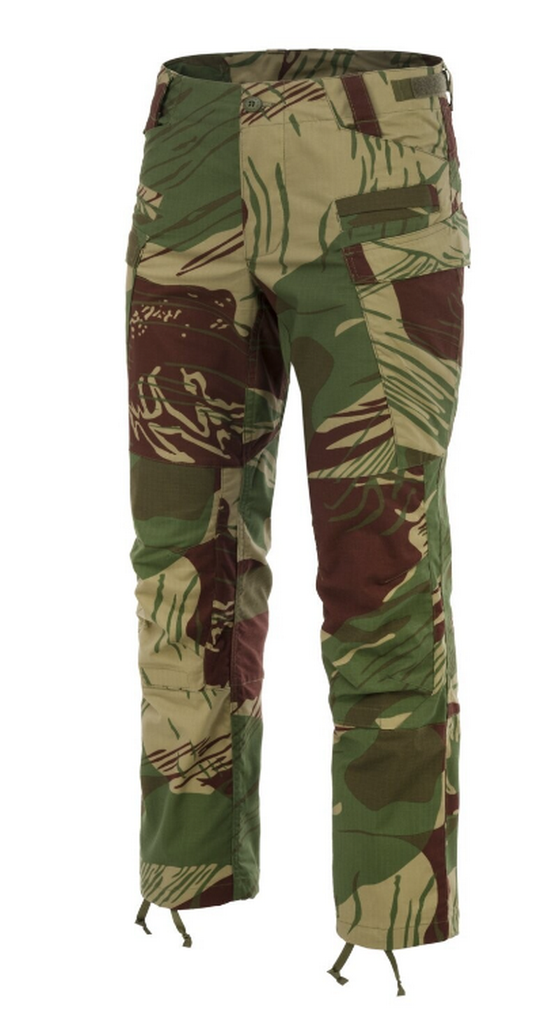 Ff Rhodesian Ranger Pants Rhodesian Camo SFU Next Pants Mk2 Ripstop Polycotton Stretch by Heliko