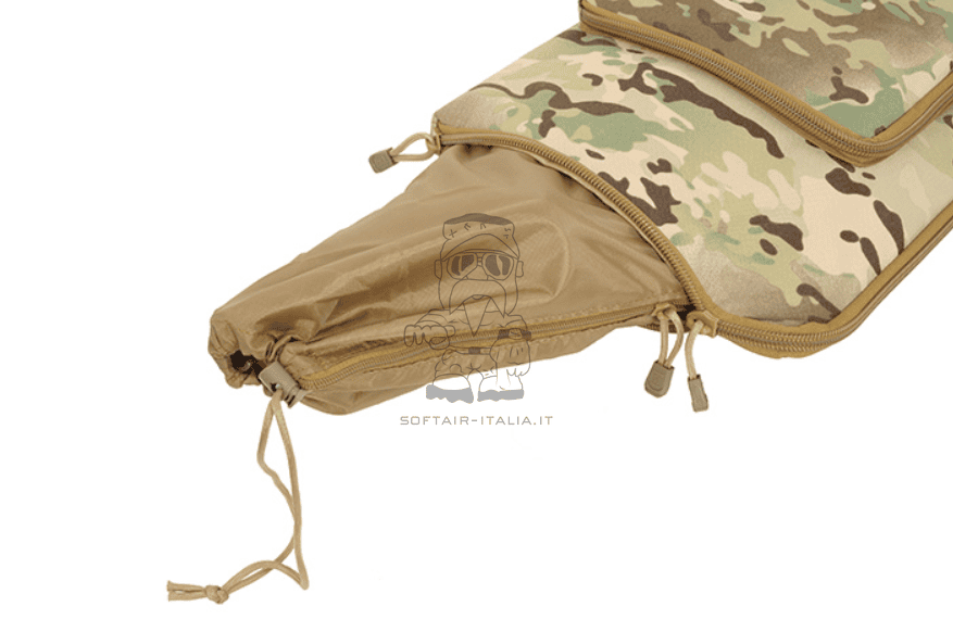 Rifle Bag 100 x 30cm MC Multicamo Borsa per Fucili o Repliche Softair by 8Fields