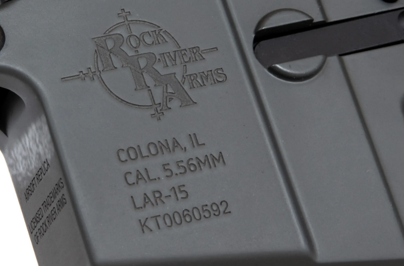 Rock River Arms Strike Ind SA-E17-L EDGE AEG Mosfet Assault Rifle Light Ops Stock Chaos Grey Version by Specna Arms