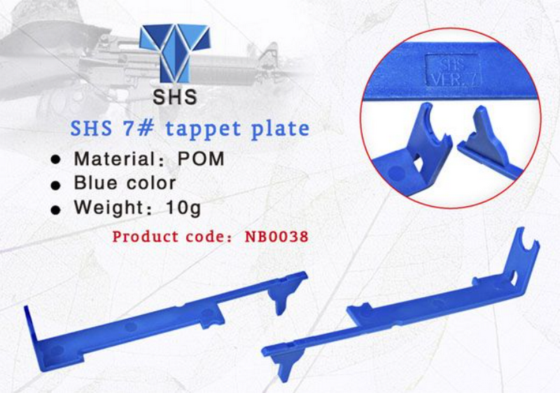 SHS M14 Tappet Plate Gen7 Astina Spingipallino V7 by SHS
