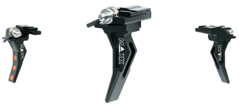 Scorpion EVO-3 CNC Aluminum Black Advanced Speed Trigger Style B by Maxx Model