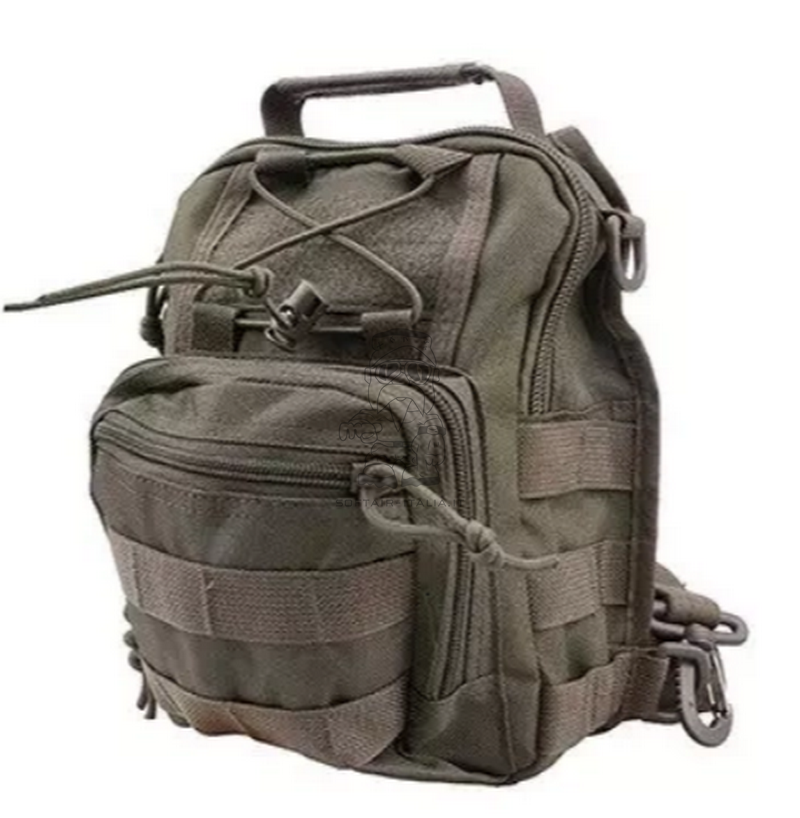 Shoulder OD Tactical Bag Zainetto da Spalla 260 x 200 x 70mm by GFC Tactical