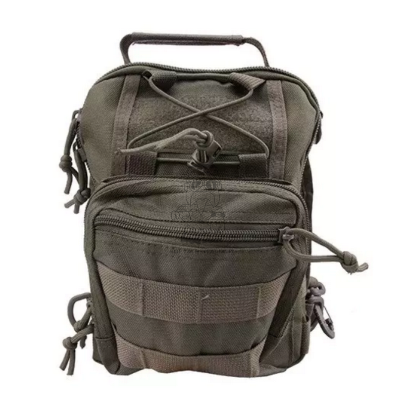 Shoulder OD Tactical Bag Zainetto da Spalla 260 x 200 x 70mm by GFC Tactical