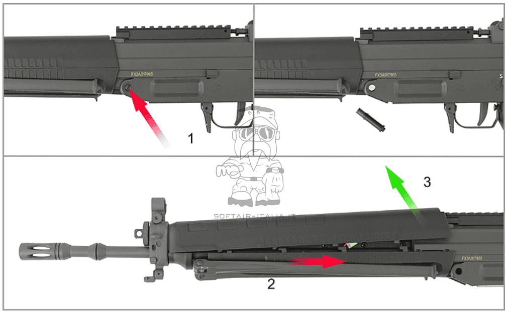 Sig Type S-550 AEG by Jing Gong
