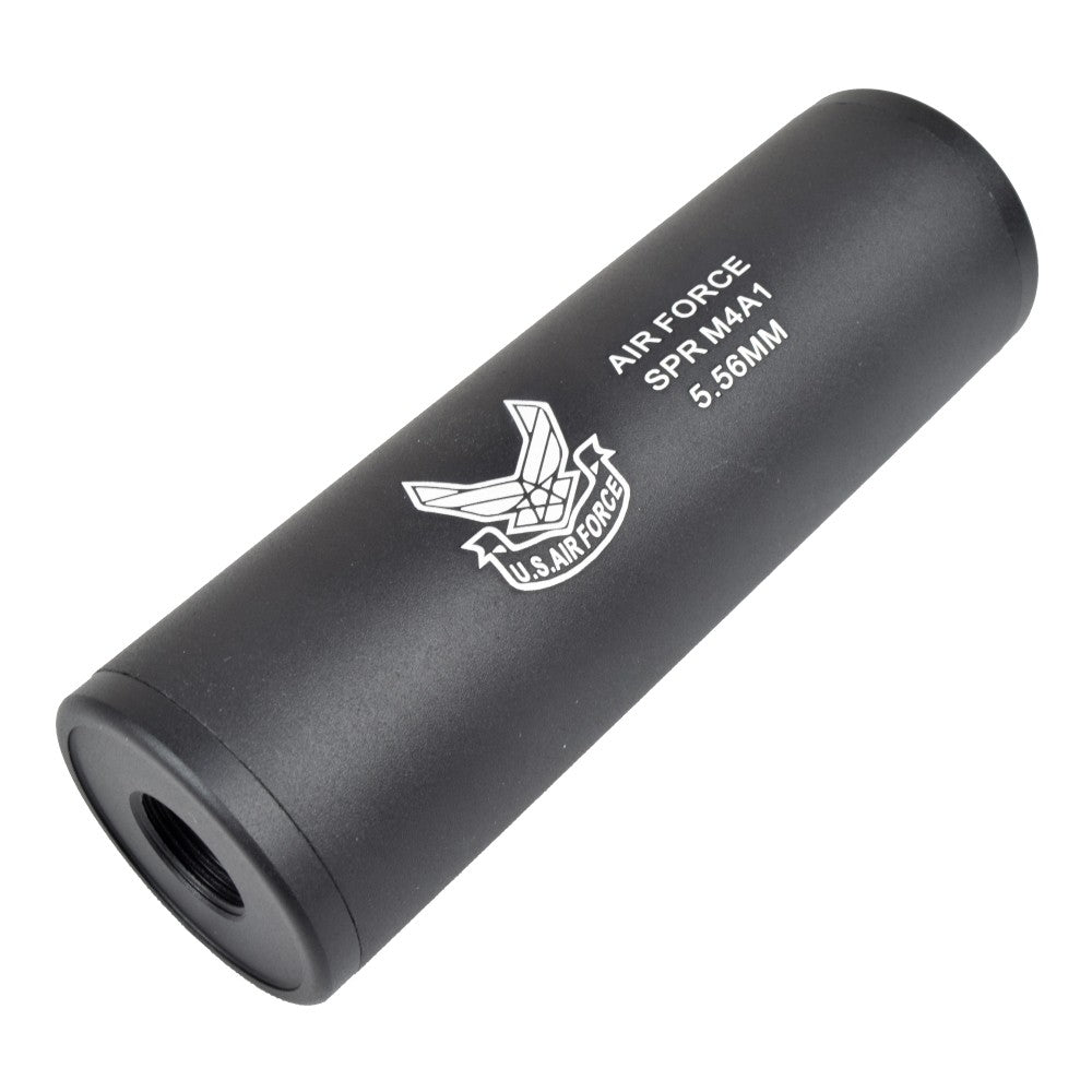 Silenziatore - Suppressor U.S. Air Force Universale Double Thread 110 x 35mm. by Cyma