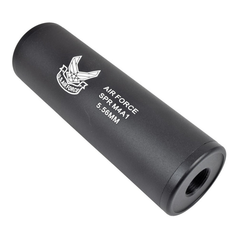 Silenziatore - Suppressor U.S. Air Force Universale Double Thread 110 x 35mm. by Cyma