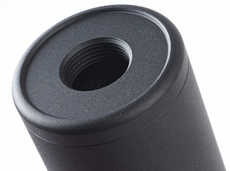 Silenziatore 190 x 35mm. Suppressor 14mm CW - CCW Barrel Extension by GK Tactical