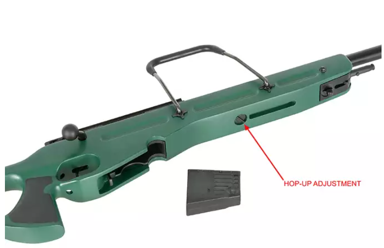 Sniper SV-98 Snaiperskaya Vintovka mod. 1998 SW-25(W) Spring Bolt Action Rifle by Snow Wolf