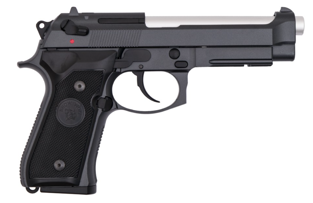 Snow Wolf® M96A1 Full Metal GBB Chrome Barrel Canna Cromata by Snow Wolf®