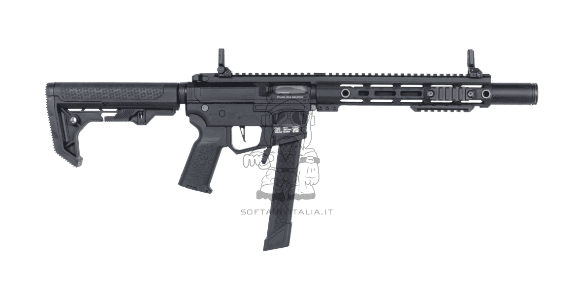 Specna Arms 9mm  SA-FX02 FLEX™ Gen.2 HAL ETU Black Light Ops Stock AEG by Specna Arms