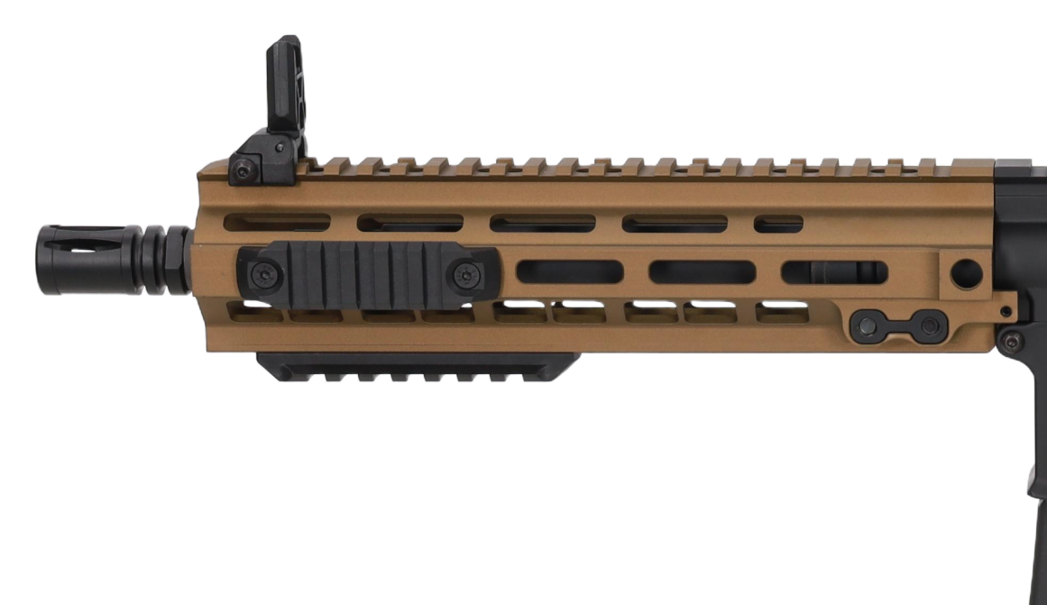 Specna Arms BLDC™ M4 - AR15 SA-P29™ Prime 10.5inch Æther™ Chaos Bronze Crane Stock by Specna Arms