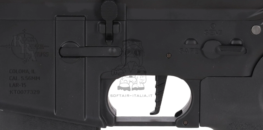 Specna Arms M-Lok Strike Industries Licensed Front RRA Rock River Arms SA-E17 EDGE™ HAL 2 Light OPS Stock Gen. 2 AEG by Specna Arms