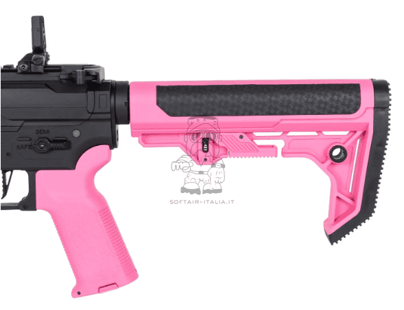 Specna Arms Pink SA-F04-RL Flex™ Gen.2 BLDC™ Brushless Motor HAL ETU™ Light Ops Stock by Specna Arms