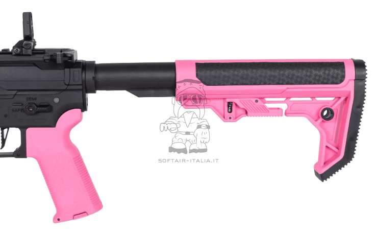 Specna Arms Pink SA-F04-RL Flex™ Gen.2 BLDC™ Brushless Motor HAL ETU™ Light Ops Stock by Specna Arms