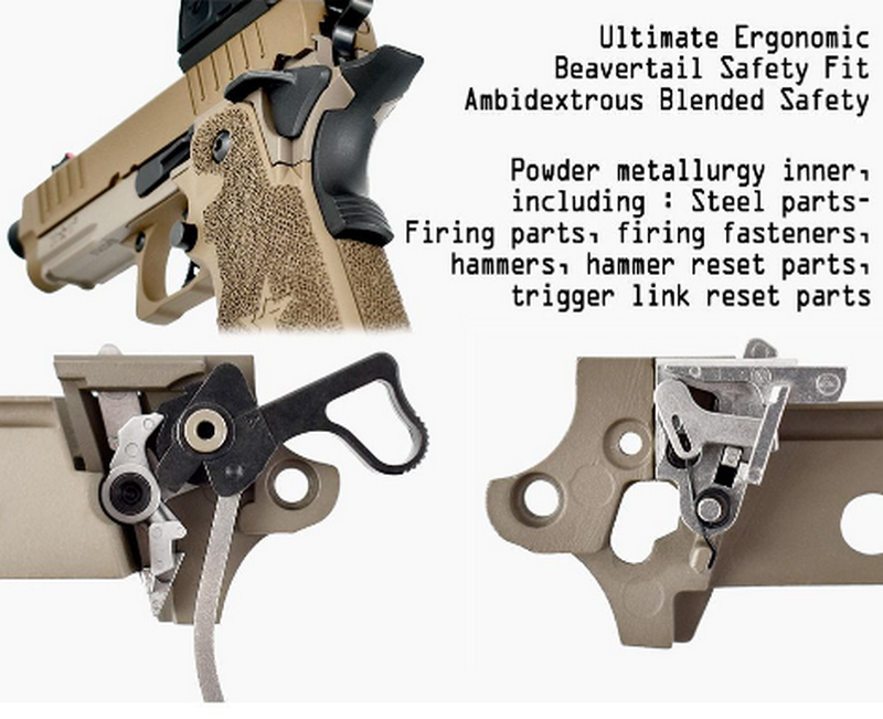 Staccato C2-DX 2011-OC CNC Metal Slide RMR Tan Version GBB Airsoft Pistol by EMG > Army Armament