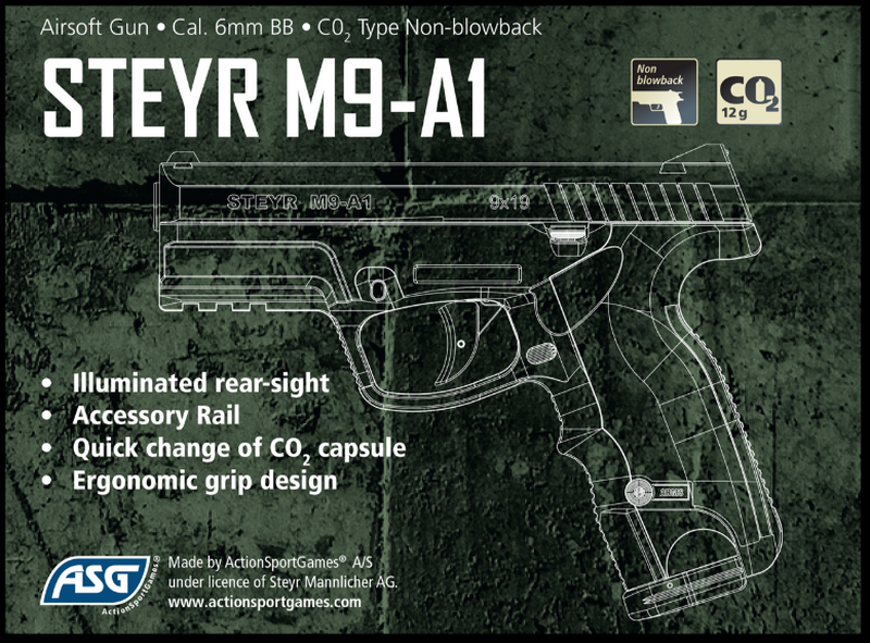Steyr M9-A1 Co2 NBB by Asg