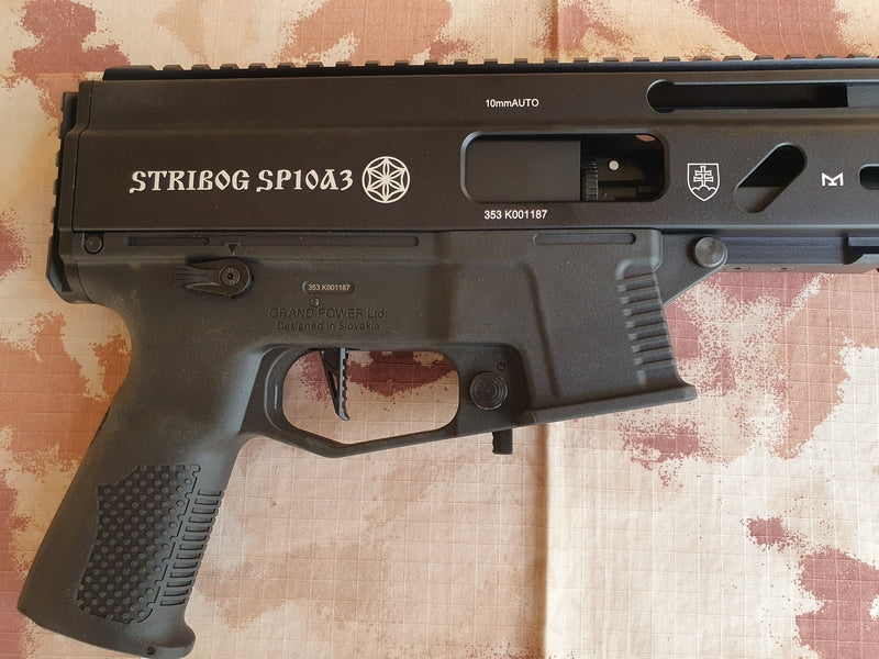 OFFERTE SPECIALI - SPECIAL OFFERS: Stribog GP Grand Power S10A3 M-LOK Alpha Upgrade Charlie Eagle ETU Electronic Control Unit Version by Delta Armory