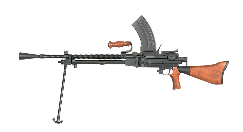 TYPE 96 Full Wood & Metal Light Machine Gun AEG By Golden Eagle