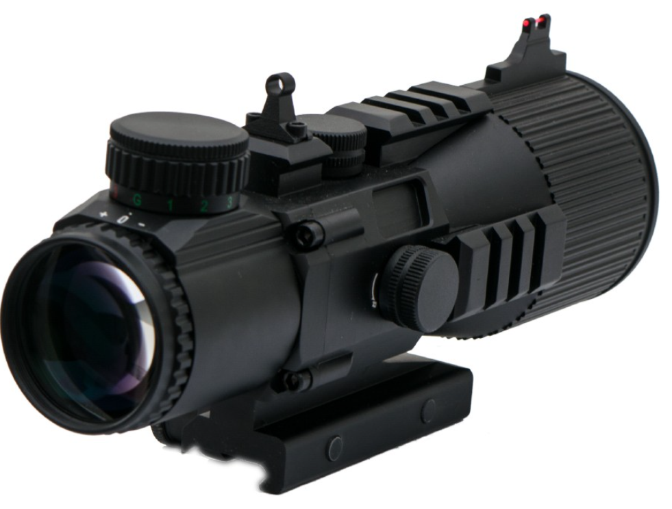 Tactical Scope 5 x 50 Acog Type Shock - Dust & Fog Proof Ottica Fissa 5x by Js Tactical