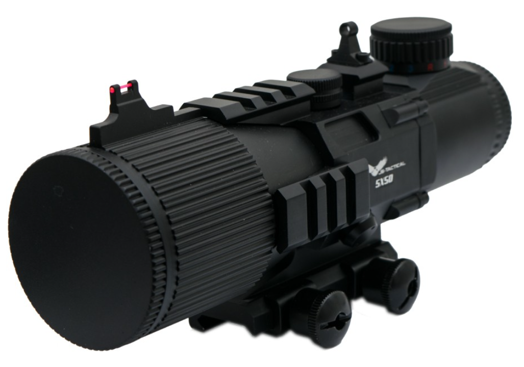 Tactical Scope 5 x 50 Acog Type Shock - Dust & Fog Proof Ottica Fissa 5x by Js Tactical