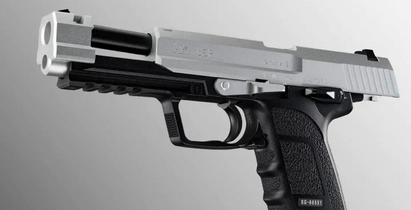 Tokyo Marui Biohazard "Kendo" RE:4 SG-09R Silver Ghost USP GBB Gas Blow Back by Tokyo Marui