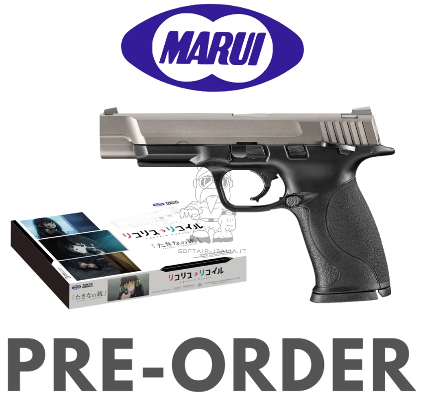 Tokyo Marui Takina's Inoue Lycoris Recoil M&P9 GBB Airsoft Pistol by Tokyo Marui