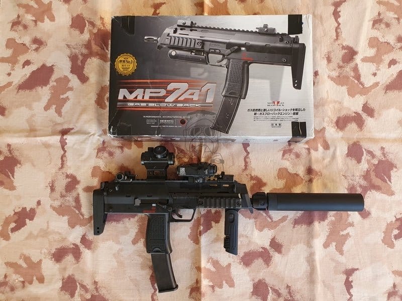 OFFERTE SPECIALI - SPECIAL OFFERS: Tokyo Marui MP7A1 GBB Gas BlowBack Full Optional by Tokyo Marui