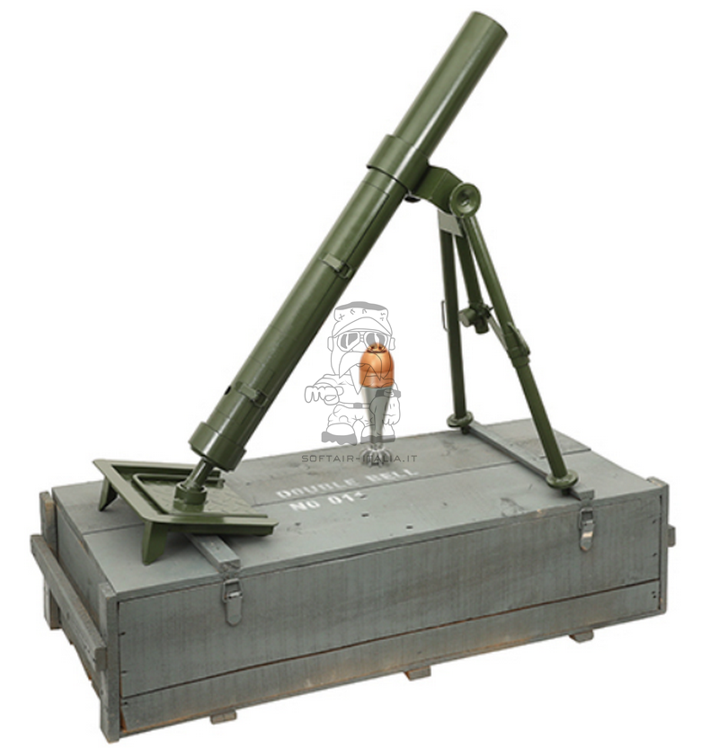 US M2 Mortar Mortaio Softair a Gas by Double Bell
