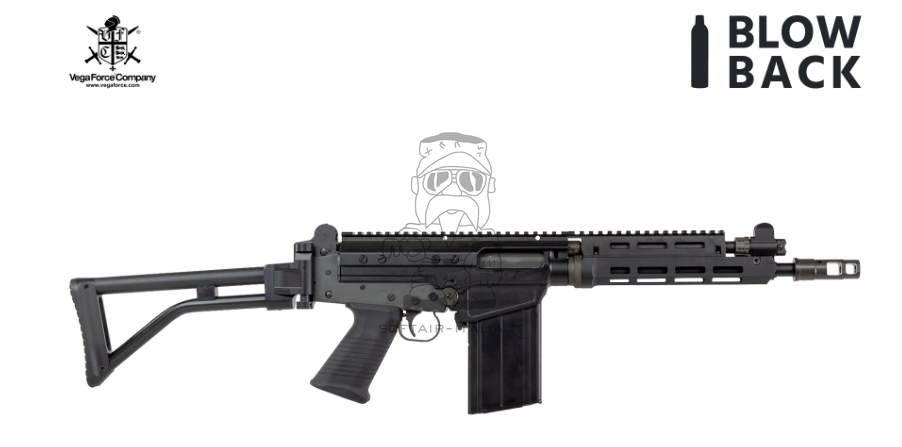VFC SA58 OSW LAR MK1 FN FAL DSA Paratrooper Fixed Stock GBBR Airsoft Rifle by VFC