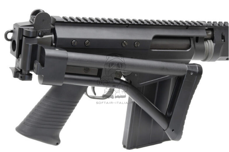 VFC SA58 OSW LAR MK1 FN FAL DSA Paratrooper Fixed Stock GBBR Airsoft Rifle by VFC