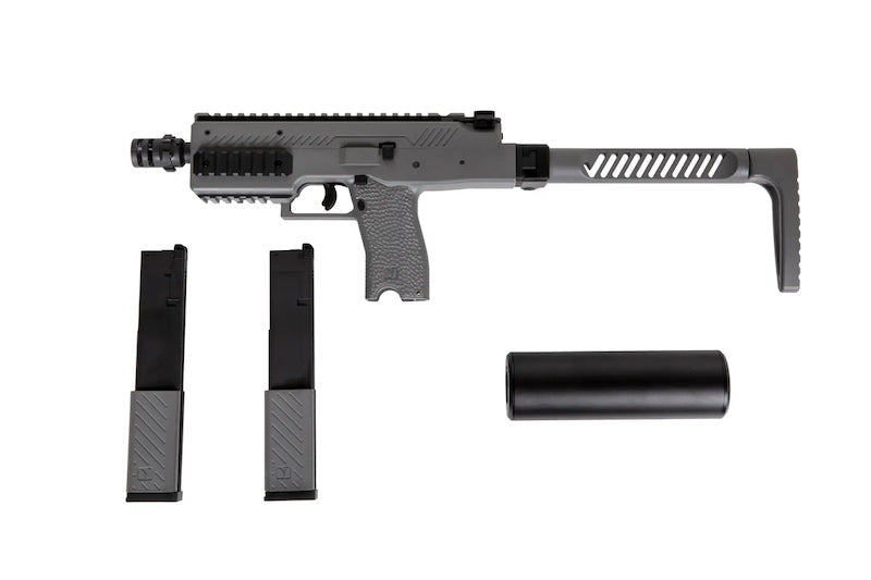 Vorsk VMP-1X GBB Gas Blow Back Grey SubMachine Gun by Vorsk